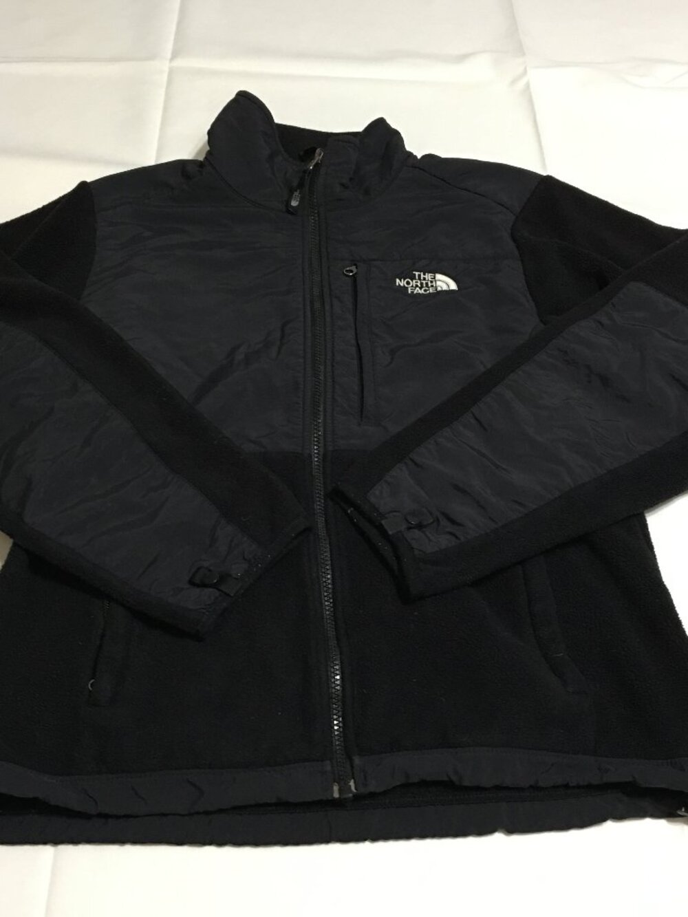 The North Face Denali Fleece Full Zip Jacket Womens Medium Black Polartec